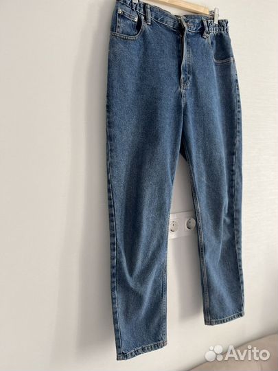 Джинсы mom fit L-XL