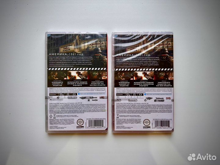 Wolfenstein 2 The new colossus (новый) Switch