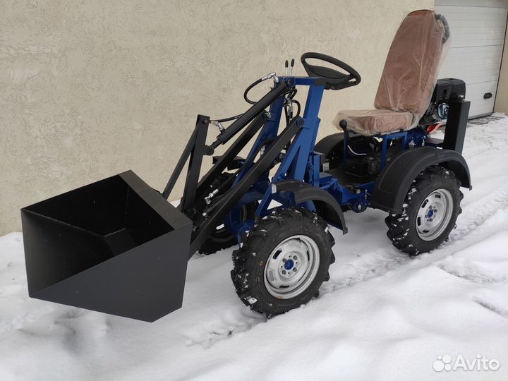 Мини-трактор с КУН, 2024