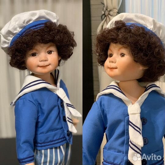 Кукла фарфоровая