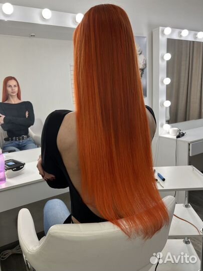 Наращивание волос модель