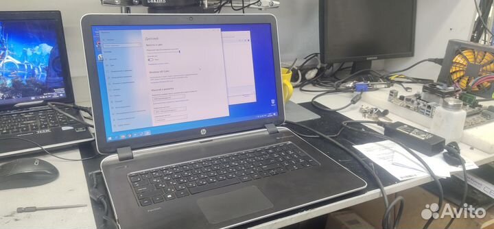 Ноутбук hp 17-f105nr