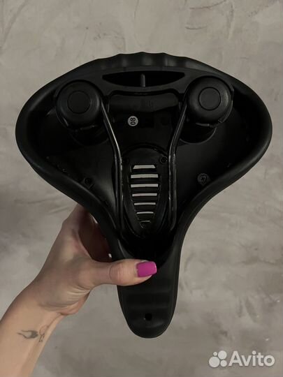 Седло велосипедное мягкое