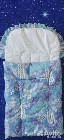 Конверт и одеяло на выписку