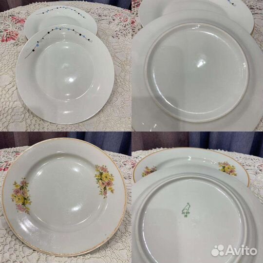 Тарелочки фарфор СССР