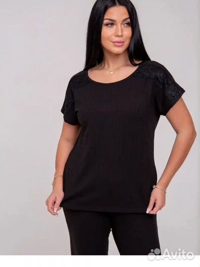 Домашний костюм с бриджами 50-52