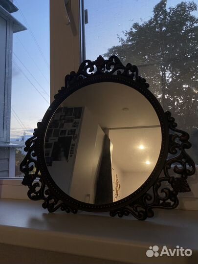 Зеркало узорное винтажное