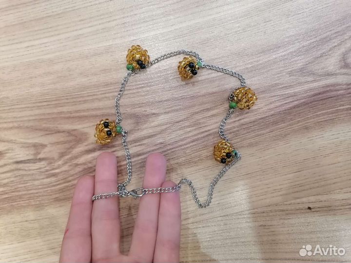Ожерелье из бисера