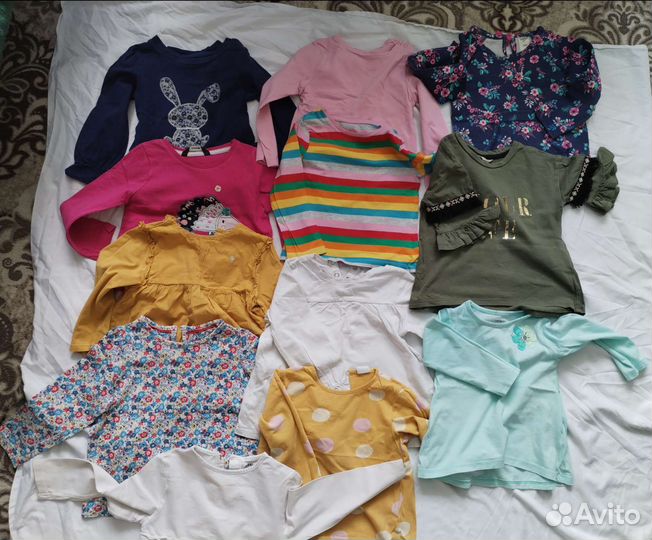 Одежда для девочки пакетом 80 86