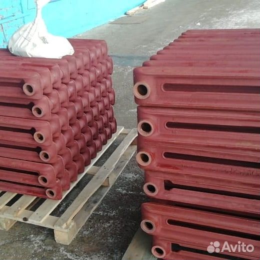 Чугунные батареи опрессованные