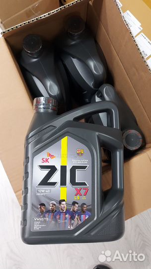 Масло ZIC X7 10W40 LS (4л)