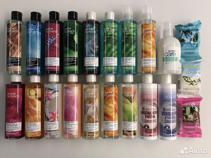 Гель для душа, спрей для тела Avon