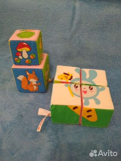 Мягкие кубики