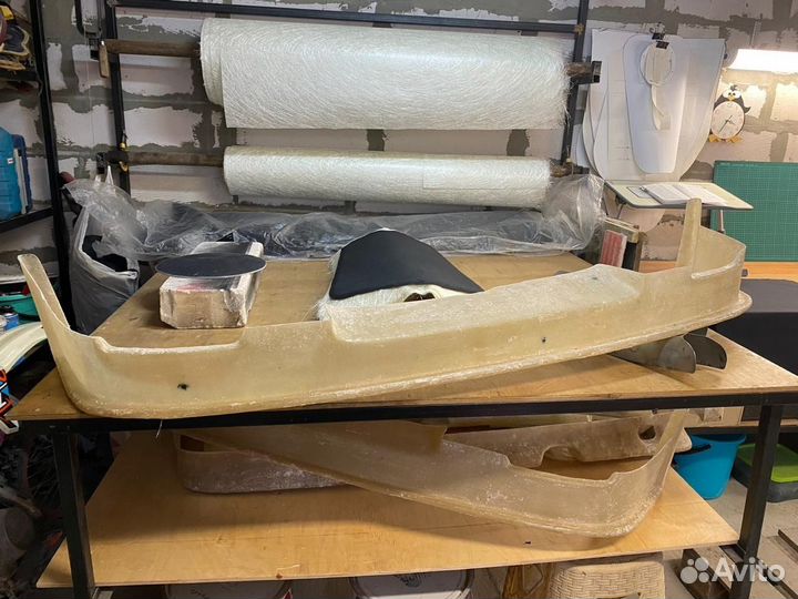 Губа impul на передний бампер Nissan Primera P10