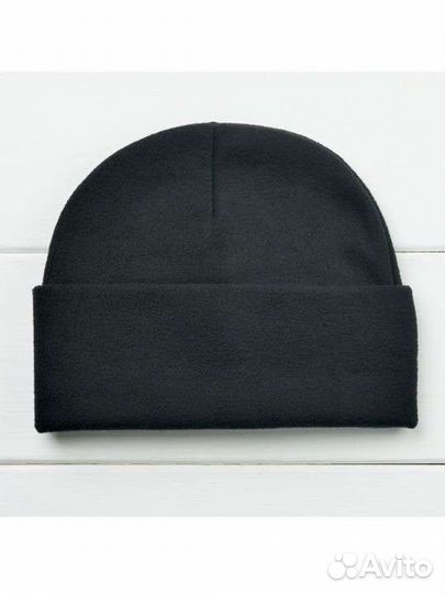 Шапка мужская флисовая двухслойная