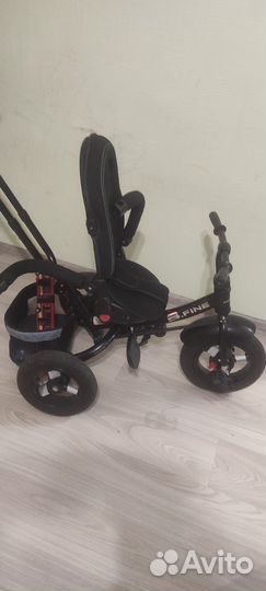 Трехколесный велосипед с родительской ручкой