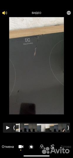 Индукционная панель Electrolux intuit 300 hoi650mf