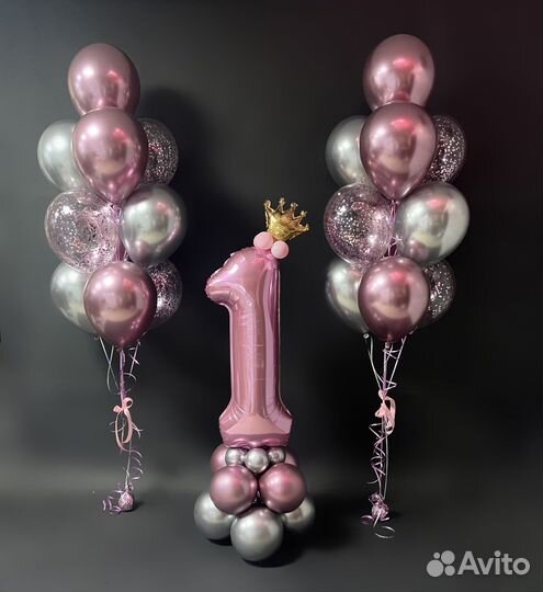 Гелиевые и воздушные шары на день рождения