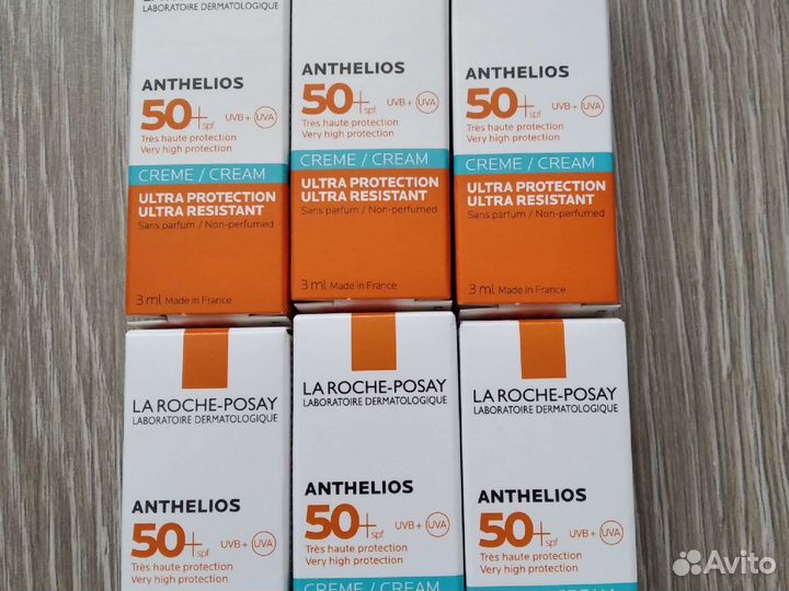 Пробники средства от солнца Ля Рош позе, Виши