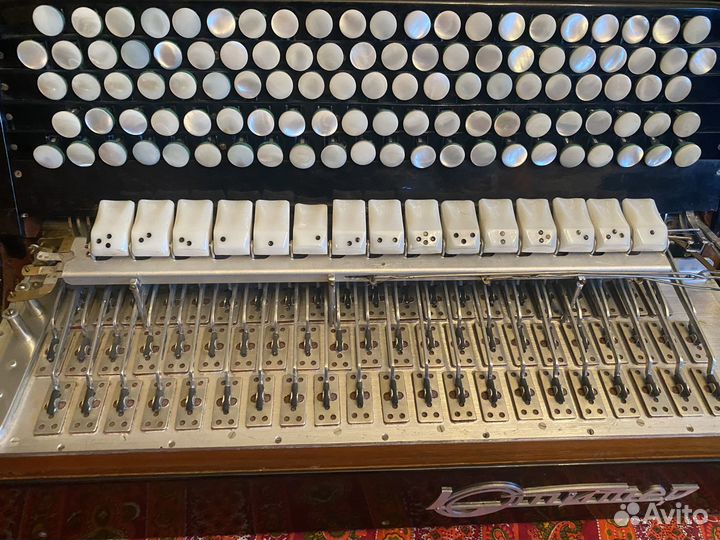 Баян Юпитер без аккорда - только механики