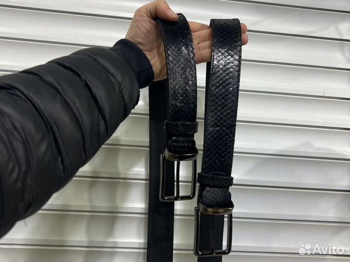Ремень из питона