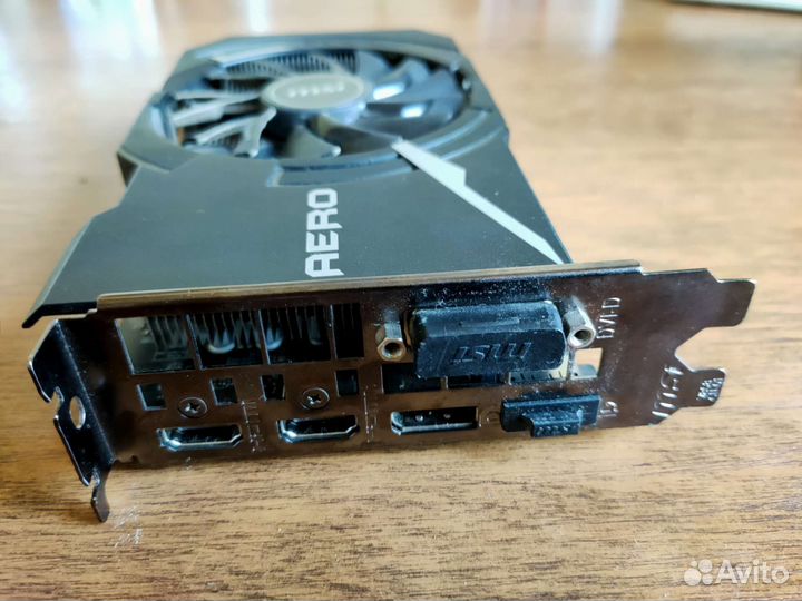 Видеокарта MSI gtx 1060 6gb aero oc