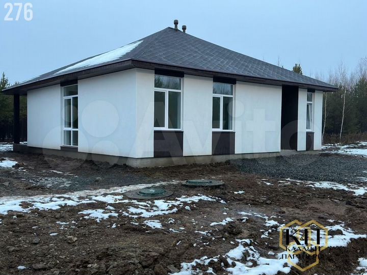 Коттедж 105 м² на участке 10 сот.