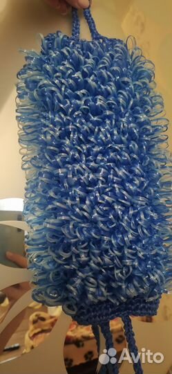 Мочалка ручной работы