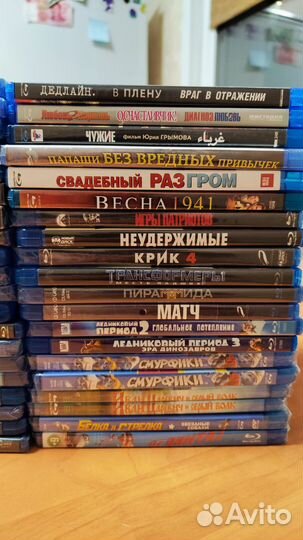 Диски с фильмами bluray