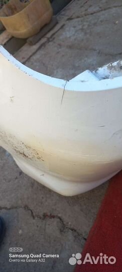 Задний бампер Honda fit