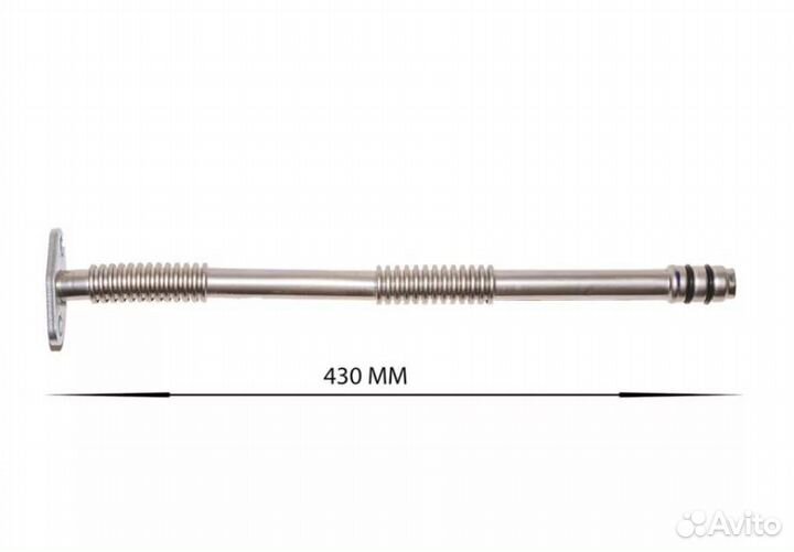 Трубка слива масла турбокомпрессора камаз евро-2/3