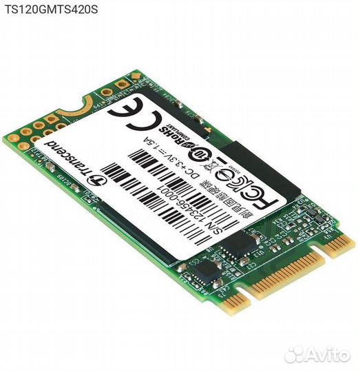 Диск SSD Transcend MTS420S M.2 2242 120GB SATA III