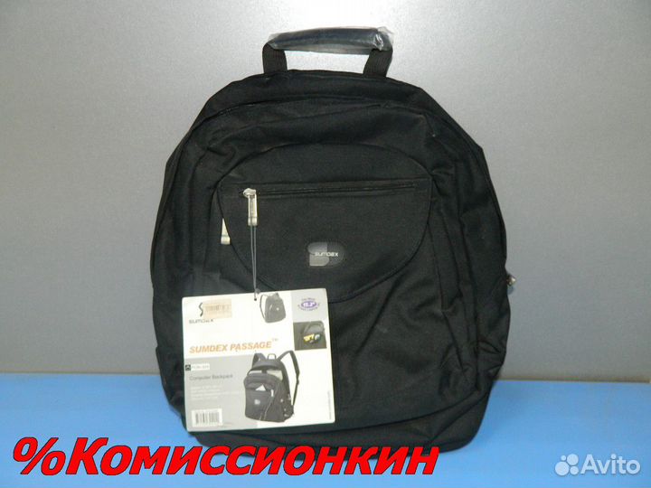 Рюкзак для ноутбука новый Sumdex NON-304BK DEC2112