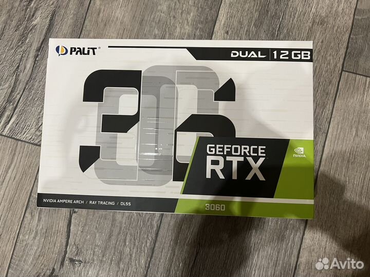 Новая видеокарта чек/гарантия Palit RTX 3060 12GB