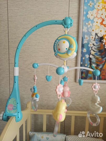 Мобиль на кроватку с проектором