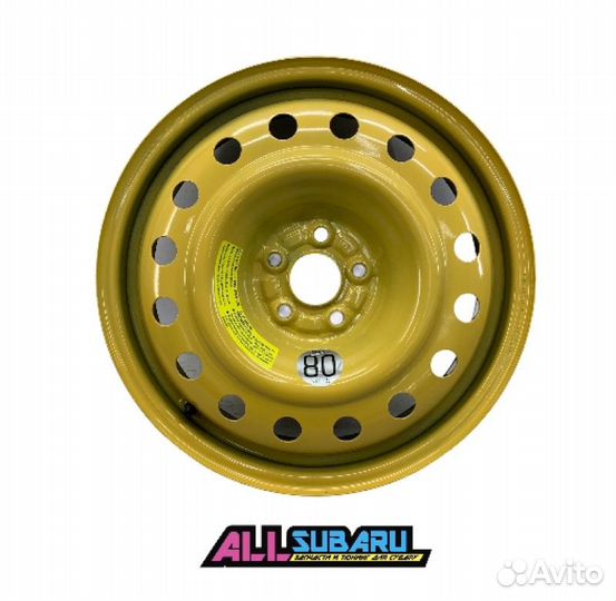 Диск штампованный R17 subaru impreza WRX STI
