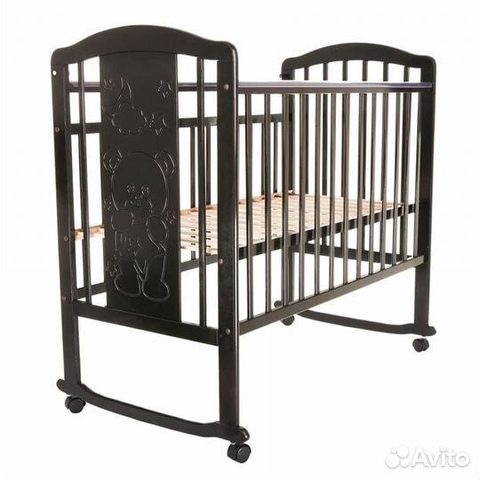 Детская кроватка Pituso Noli колесо-качалка с накл