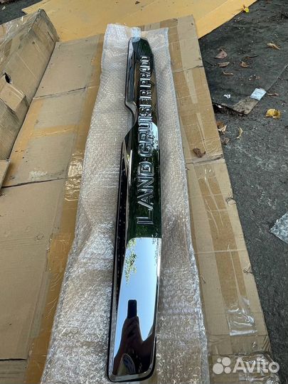 Молдинг хром багажника toyota land cruiser prado