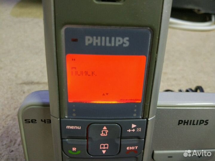 Радиотелефон philips с автоответчиком
