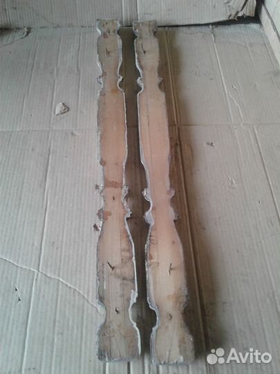 Полубалясины старинные деревянные