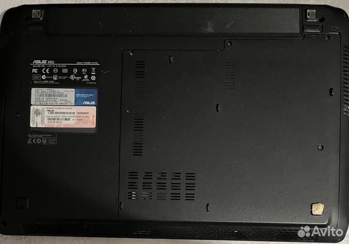 Ноутбук asus x52j