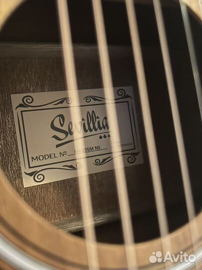 Акустическая гитара Sevillia iw-235m ns