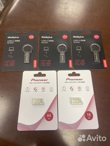 Флешка карта памяти USB Lenovo Pioneer 32 64 Гб
