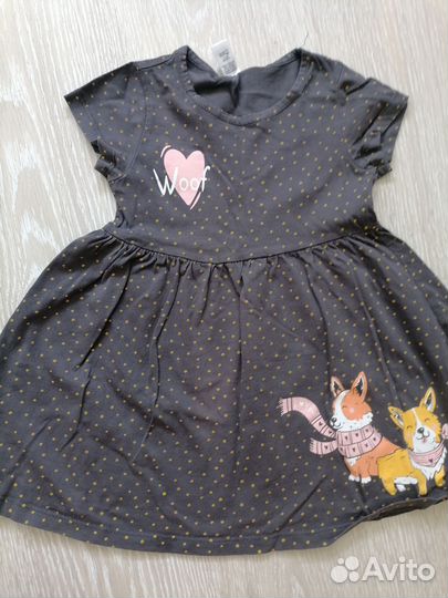 Вещи пакетом на девочку 92