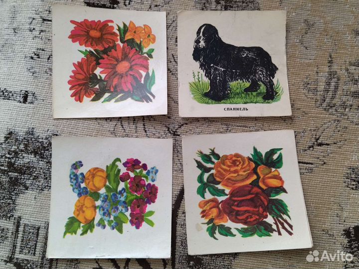 Переводные картинки СССР