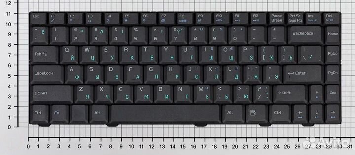 Клавиатура для ноутбука Asus F80 X82 X85 черная