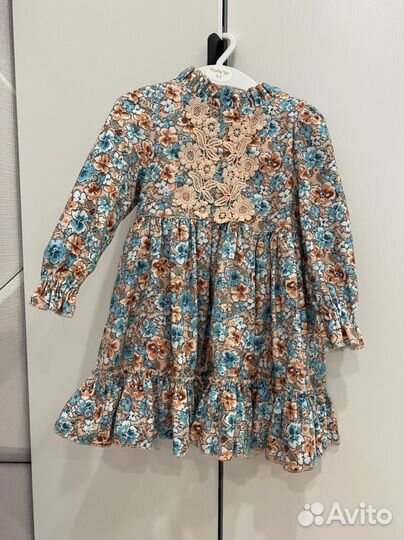 Платье для девочки 92