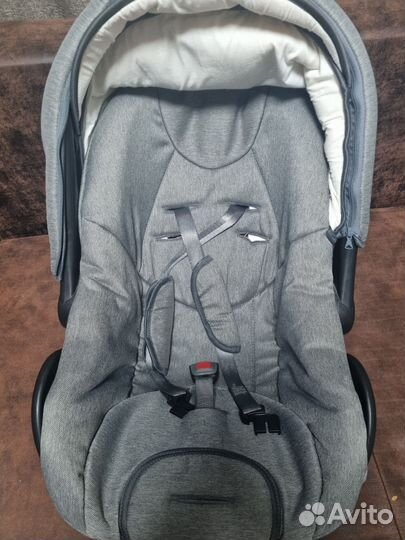 Коляска adamex 3 в 1 бу