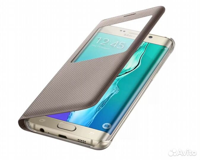 Ориг.Чехол S-View Cover для Samsung S6 Edge Plus