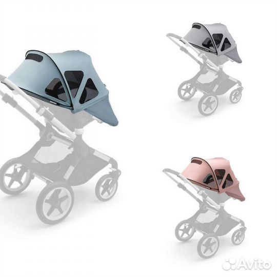 Капюшон bugaboo breezy sun canopy fox/cameleon